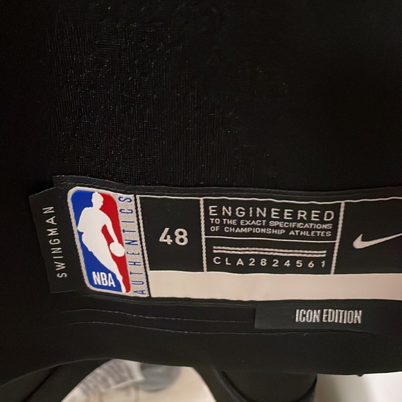 NIKE KEVIN DURANT JERSEY BROOKYLN NETS BRAND NEW . Size LARGE - Picture 4 of 5